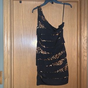 Medium animal print dress